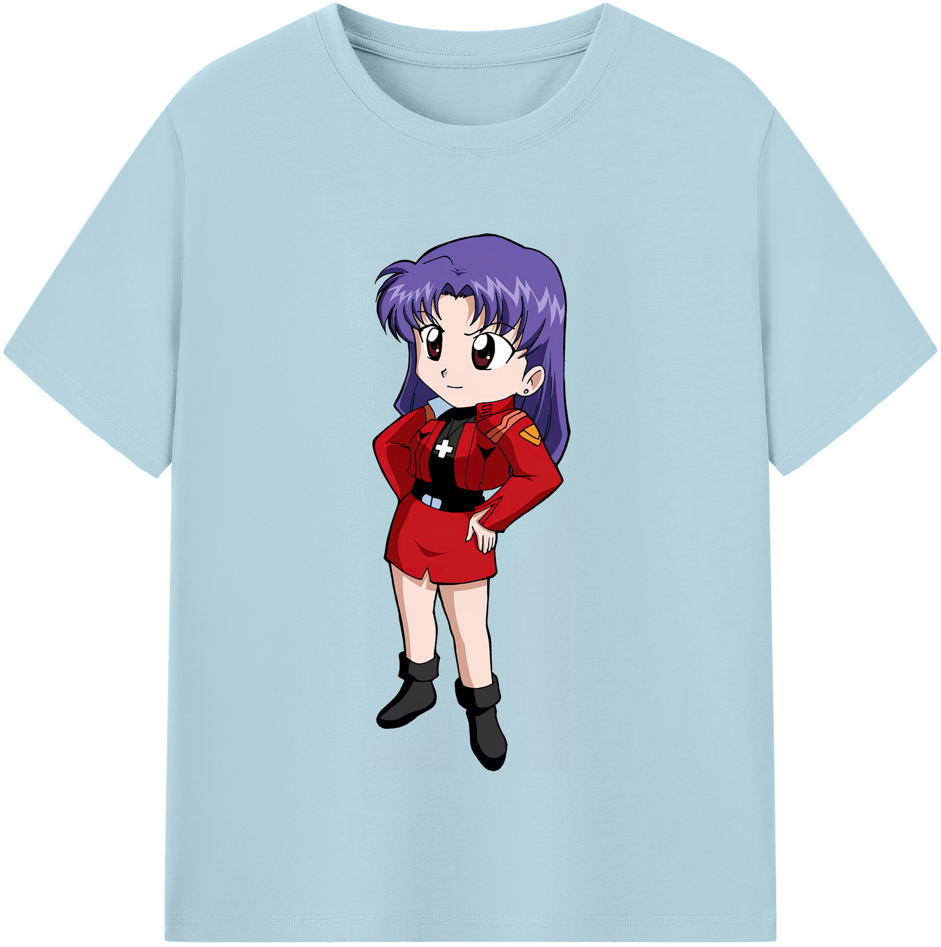 （画像用） EVA 新世紀エヴァンゲリオン 綿100％半袖Tシャツ（フロントプリント）